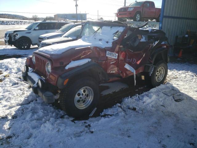 JEEP WRANGLER / 1998 with VIN 1J4FY19S6WP738957 - Photo from auction
