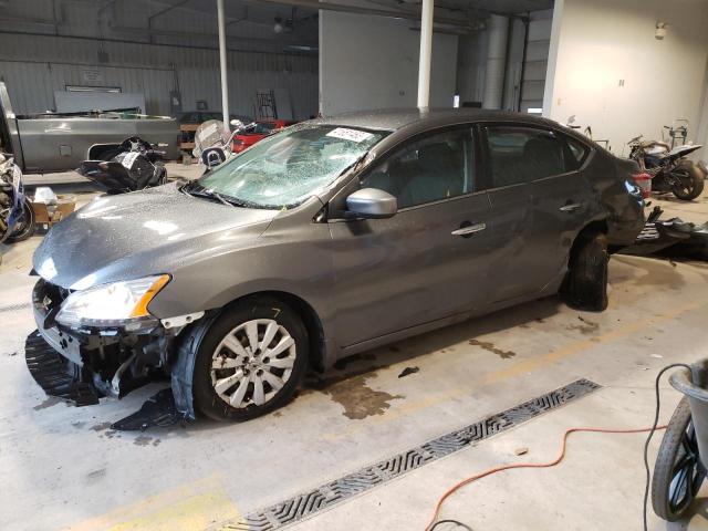 NISSAN SENTRA S 2015 with VIN 3N1AB7APXFL689224 - Photo from auction