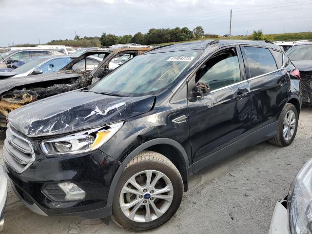 FORD ESCAPE SE 2018 with VIN 1FMCU0GD3JUC27344 - Photo from auction