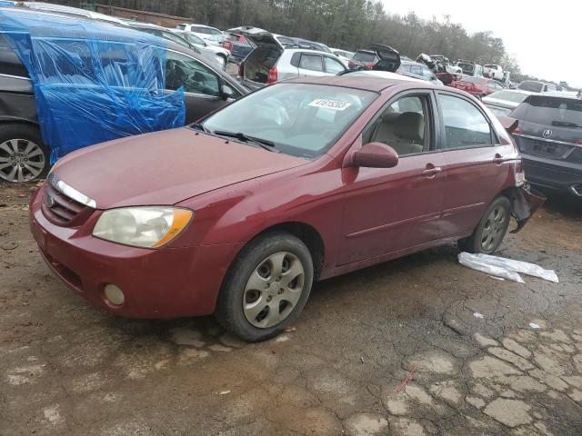 KIA SPECTRA LX 2005 with VIN KNAFE121X55108902 - Photo from auction