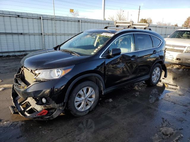 HONDA CR-V EXL 2013 with VIN 2HKRM4H71DH651750 - Photo from auction