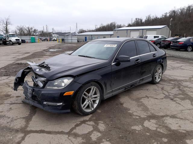 MERCEDES-BENZ C 300 4MAT 2012 with VIN WDDGF8BB6CA714097 - Photo from auction