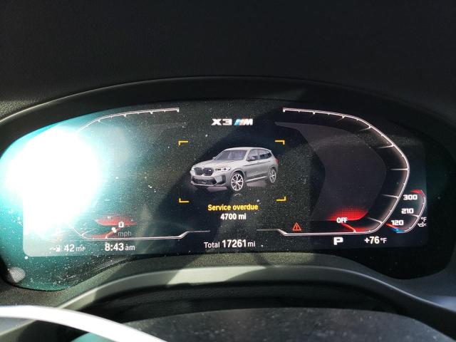 Photo 9 from auction – 2022 BMW X3 M with VIN 5YM13EC01N9L57914