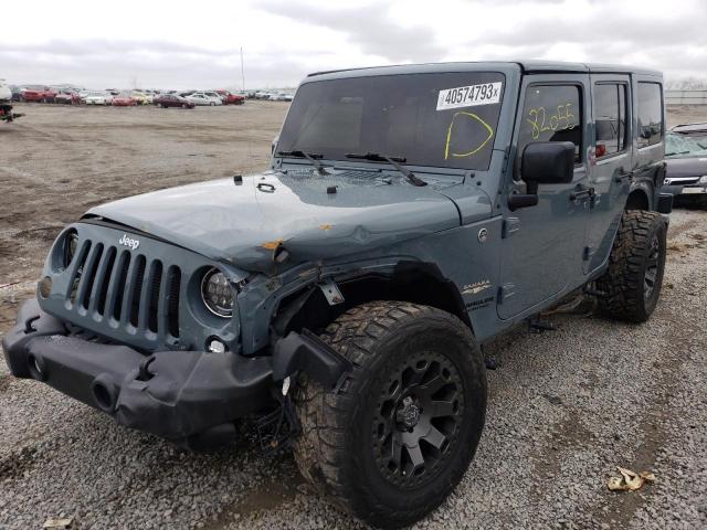 JEEP WRANGLER U 2015 with VIN 1C4BJWEG6FL631910 - Photo from auction