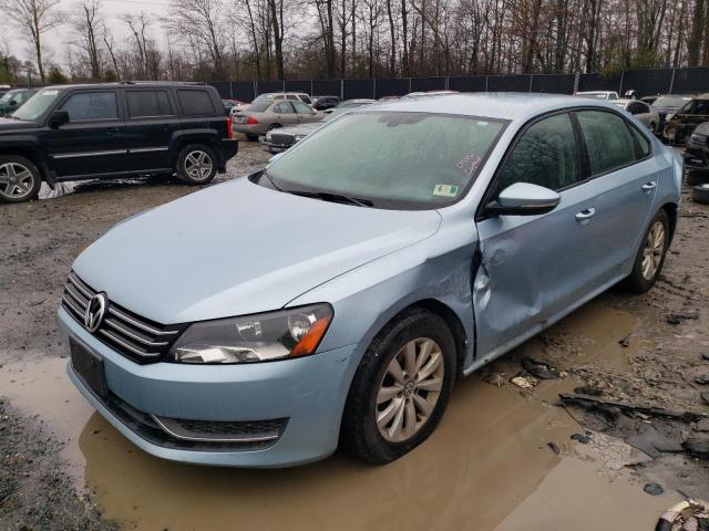 VOLKSWAGEN PASSAT S 2012 with VIN 1VWAP7A35CC015627 - Photo from auction