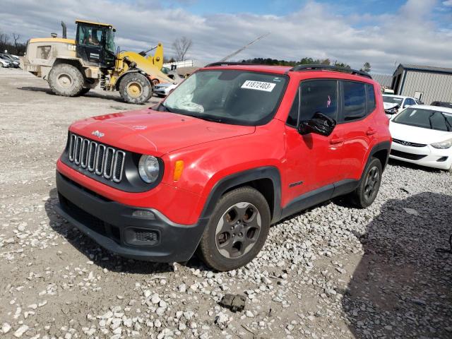 JEEP RENEGADE S 2016 with VIN ZACCJAAT6GPD71581 - Photo from auction