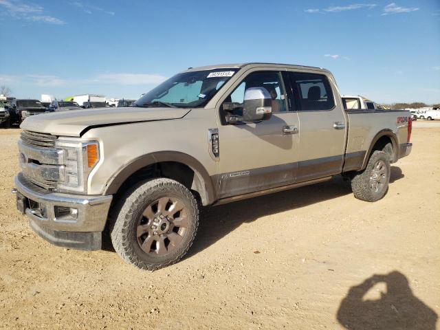 FORD F250 SUPER 2018 with VIN 1FT7W2BT9JEC78321 - Photo from auction