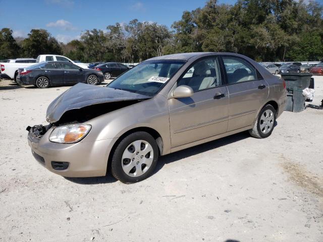 KIA SPECTRA EX 2007 with VIN KNAFE121075381043 - Photo from auction