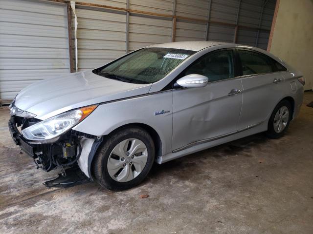 HYUNDAI SONATA HYB 2015 with VIN KMHEC4A42FA130740 - Photo from auction
