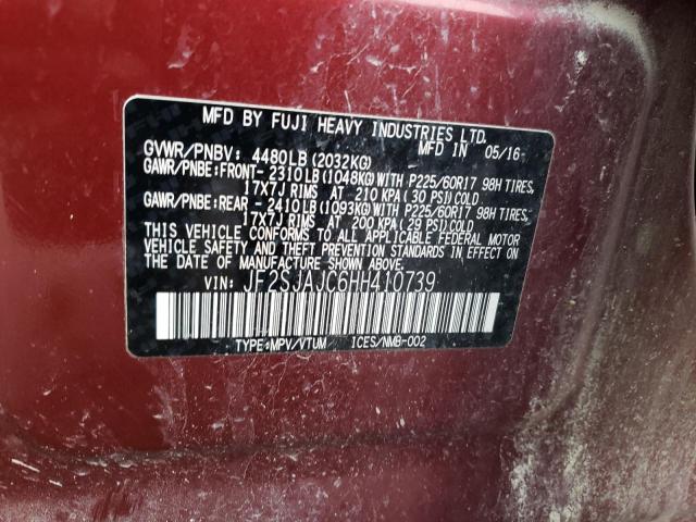 Photo 14 from auction – 2017 SUBARU FORESTER 2 with VIN JF2SJAJC6HH410739