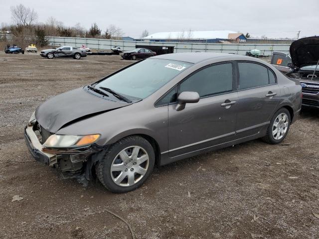 HONDA CIVIC LX 2010 with VIN 19XFA1F56AE007382 - Photo from auction