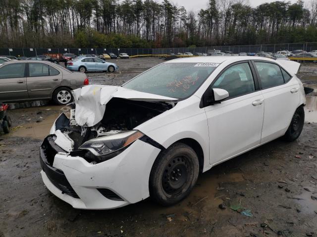 TOYOTA COROLLA L 2015 with VIN 2T1BURHEXFC301035 - Photo from auction