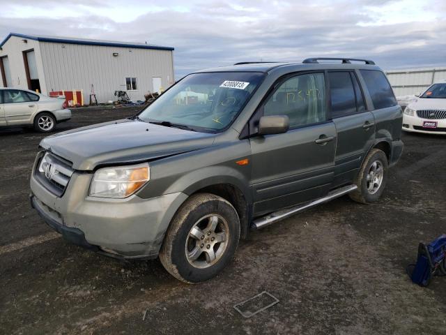 HONDA PILOT EXL 2007 with VIN 5FNYF18737B007769 - Photo from auction