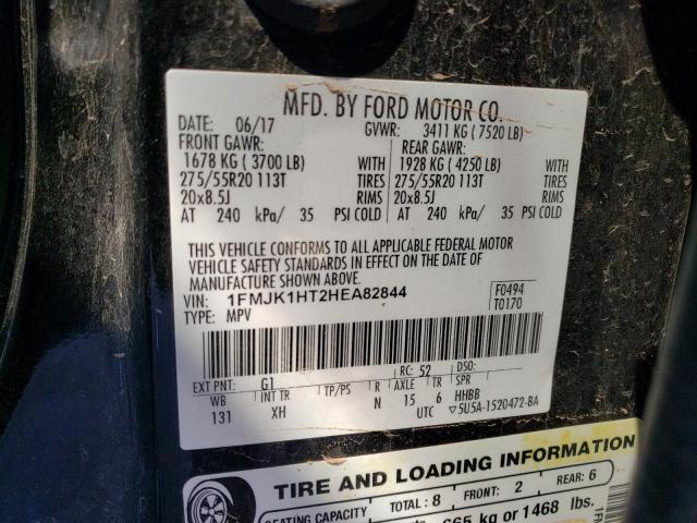 Photo 14 from auction – 2017 FORD EXPEDITION with VIN 1FMJK1HT2HEA82844