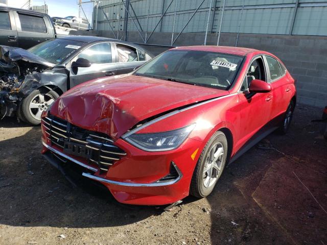 Photo 1 from auction – 2021 HYUNDAI SONATA SE with VIN 5NPEG4JA3MH129200