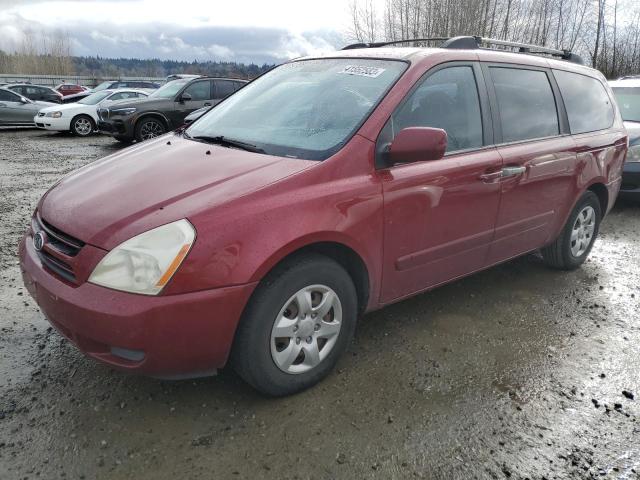 KIA SEDONA EX 2007 with VIN KNDMB233676170657 - Photo from auction
