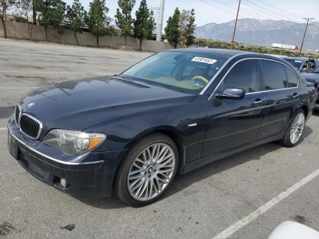 BMW 750 2007 with VIN WBAHN83557DT71102 - Photo from auction