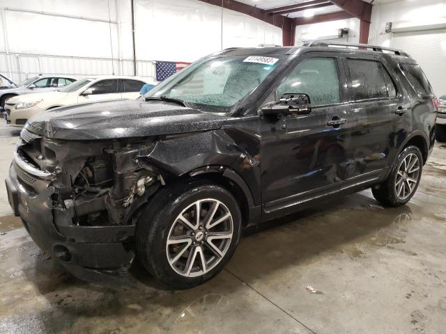 FORD EXPLORER X 2015 with VIN 1FM5K8D81FGC03067 - Photo from auction