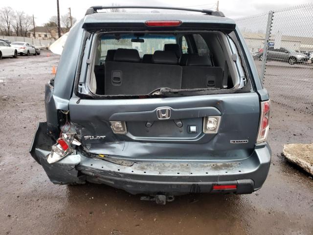 Photo 6 from auction – 2006 HONDA PILOT EX with VIN 2HKYF187X6H537012