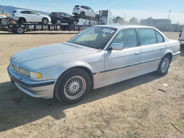 BMW 740 IL 2001 with VIN WBAGH83411DP18510 - Photo from auction