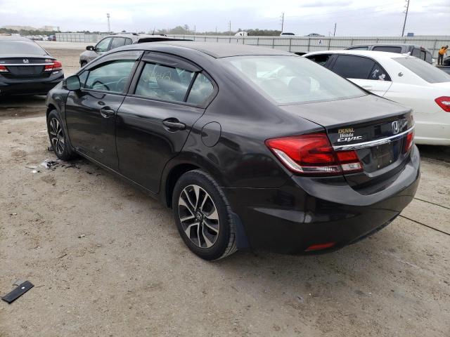 Photo 2 from auction – 2013 HONDA CIVIC EX with VIN 19XFB2F80DE061438