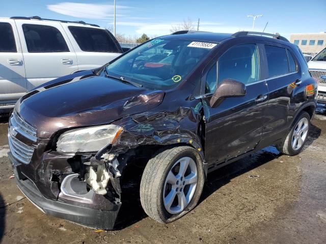 CHEVROLET TRAX LTZ 2015 with VIN KL7CJTSB2FB087064 - Photo from auction