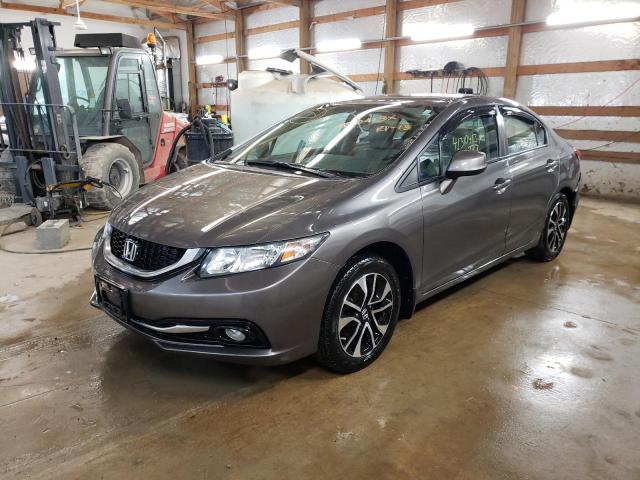 HONDA CIVIC EXL 2013 with VIN 19XFB2F91DE071467 - Photo from auction