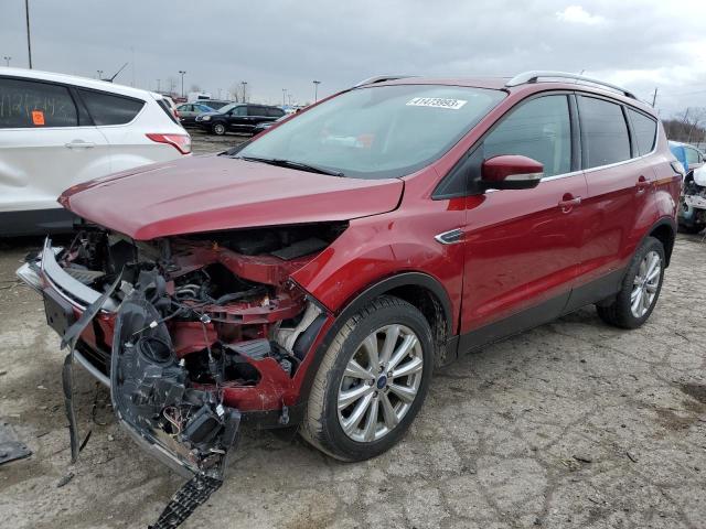FORD ESCAPE TIT 2017 with VIN 1FMCU9JD2HUC63050 - Photo from auction
