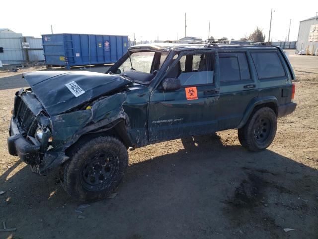 JEEP CHEROKEE S 2001 with VIN 1J4FF48S61L553493 - Photo from auction