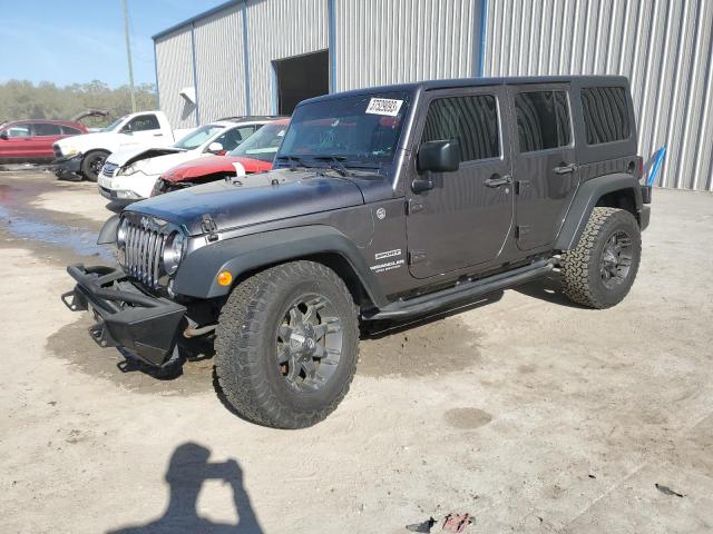 JEEP WRANGLER U 2016 with VIN 1C4BJWDG9GL222786 - Photo from auction