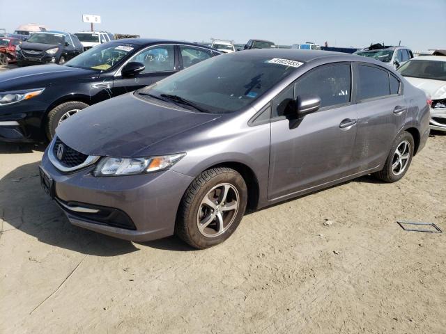 HONDA CIVIC SE 2015 with VIN 19XFB2F75FE268739 - Photo from auction