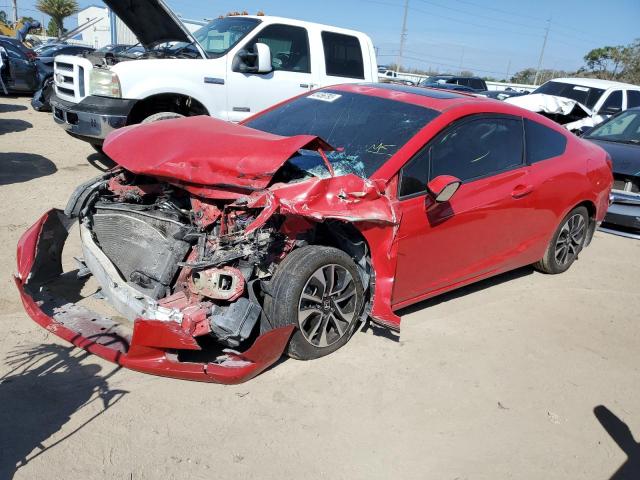 HONDA CIVIC EX 2013 with VIN 2HGFG3B87DH522816 - Photo from auction