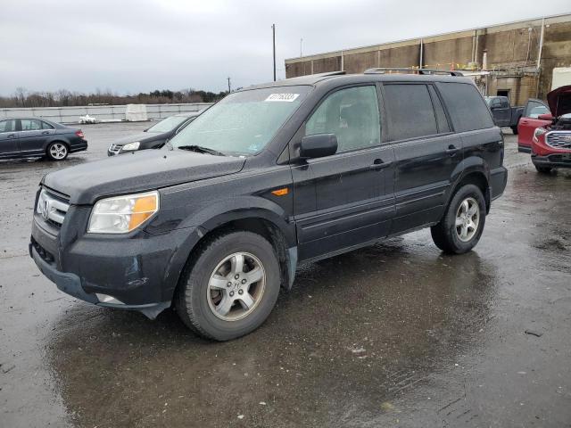 HONDA PILOT EXL 2007 with VIN 5FNYF28577B002725 - Photo from auction