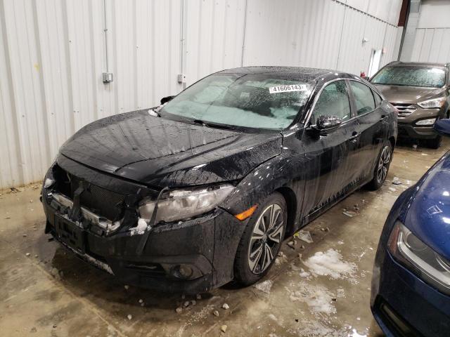 HONDA CIVIC EX 2017 with VIN 19XFC1F37HE027854 - Photo from auction