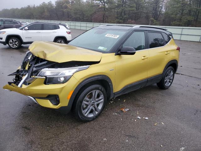 KIA SELTOS S 2021 with VIN KNDEUCAA9M7224240 - Photo from auction