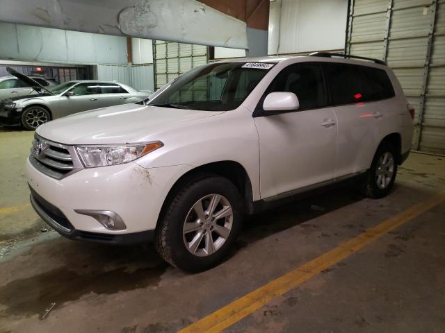 TOYOTA HIGHLANDER 2012 with VIN 5TDZA3EH8CS021233 - Photo from auction