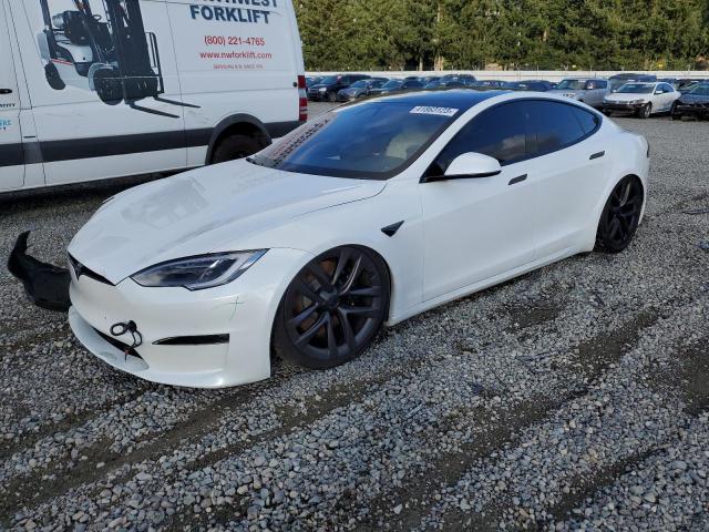 TESLA MODEL S 2021 with VIN 5YJSA1E66MF431118 - Photo from auction