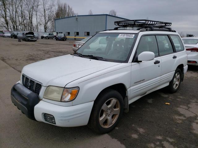 SUBARU FORESTER S 2001 with VIN JF1SF656X1H725525 - Photo from auction