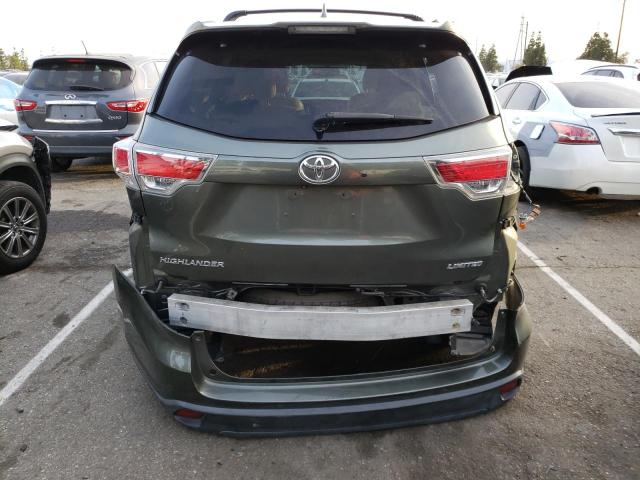 Photo 6 from auction – 2015 TOYOTA HIGHLANDER with VIN 5TDYKRFH6FS072258