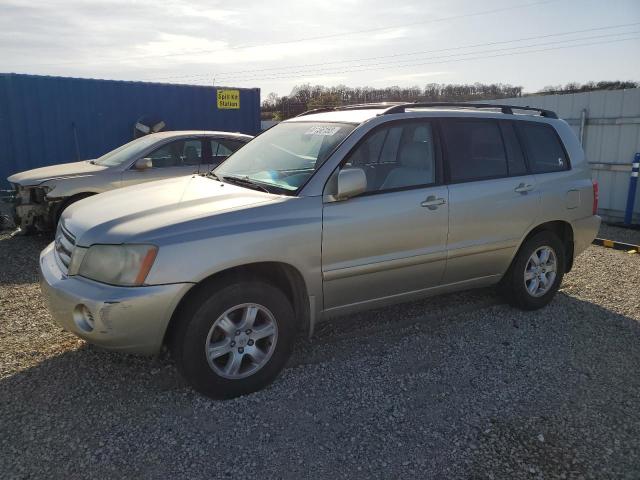 TOYOTA HIGHLANDER 2002 with VIN JTEGF21A920061104 - Photo from auction