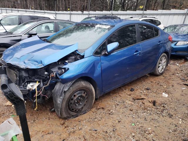 KIA FORTE LX 2014 with VIN KNAFX4A67E5195635 - Photo from auction