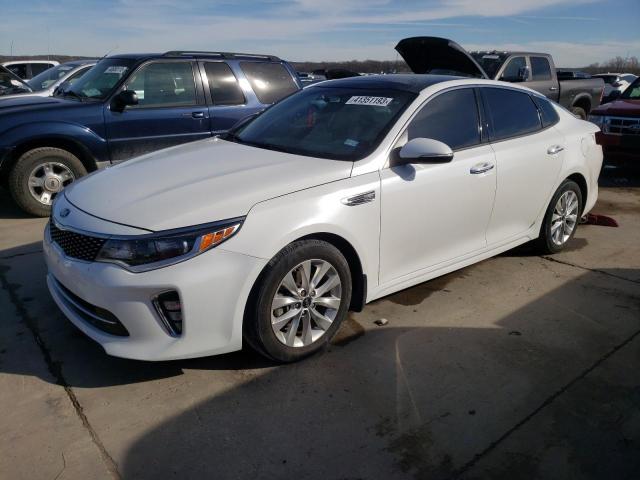 KIA OPTIMA LX 2018 with VIN 5XXGT4L33JG243532 - Photo from auction