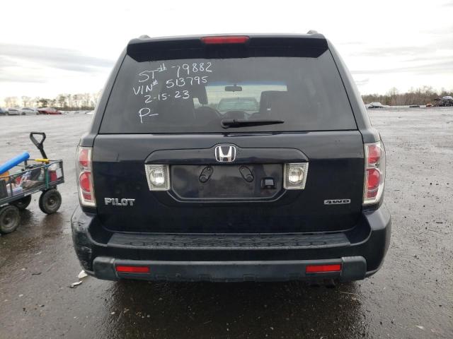 Photo 6 from auction – 2006 HONDA PILOT EX with VIN 2HKYF18736H513795