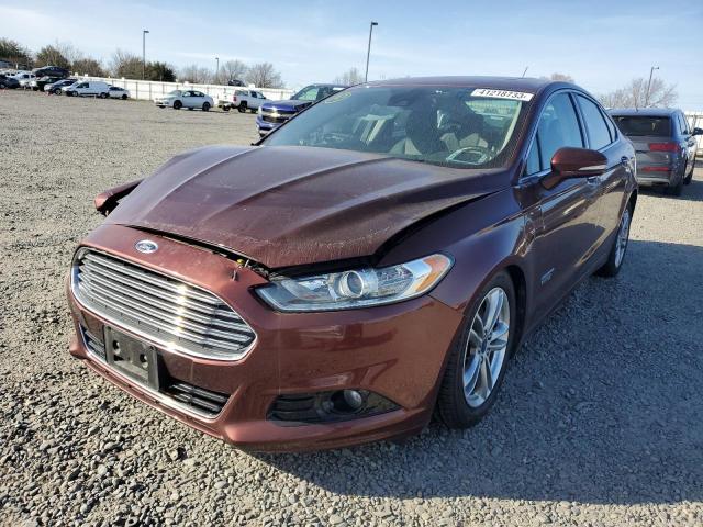 FORD FUSION TIT 2015 with VIN 3FA6P0SU8FR214609 - Photo from auction