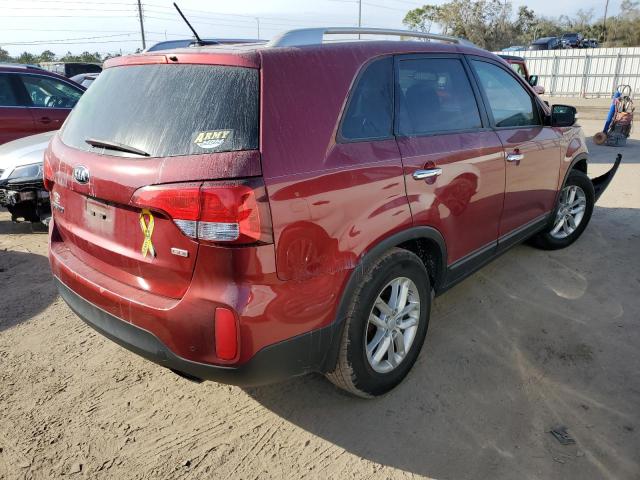 Photo 3 from auction – 2015 KIA SORENTO LX with VIN 5XYKT4A68FG635786
