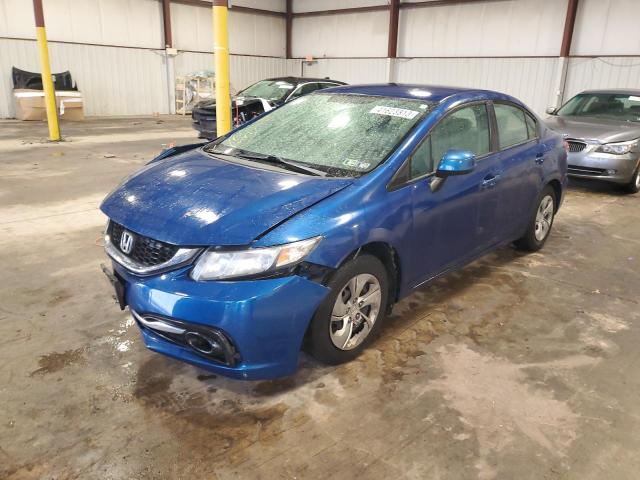 HONDA CIVIC LX 2013 with VIN 19XFB2F56DE251055 - Photo from auction