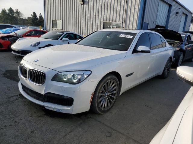 BMW 750 LI 2013 with VIN WBAYE8C58DD132719 - Photo from auction