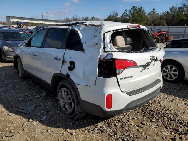 Photo 2 from auction – 2015 KIA SORENTO LX with VIN 5XYKT4A66FG597958