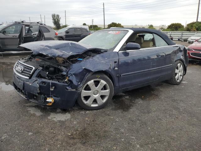 AUDI A4 1.8 CAB 2006 with VIN WAUAC48H76K010502 - Photo from auction