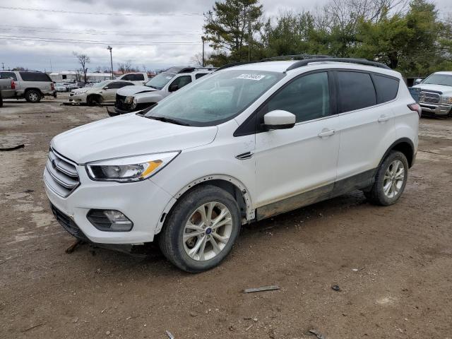 FORD ESCAPE SE 2018 with VIN 1FMCU9GDXJUB35832 - Photo from auction